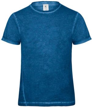 B&C | Pánské tričko Medium Fit blue clash S