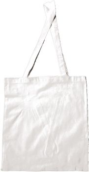 Long Cotton Bag | Bavlněná taška s dlouhým uchem white onesize