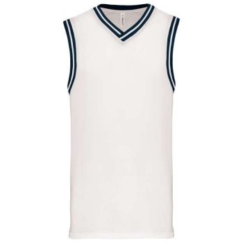 UNIVERSITY JERSEY White/Navy XL