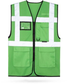 Korntex | Multifunkční síťovaná vesta green M