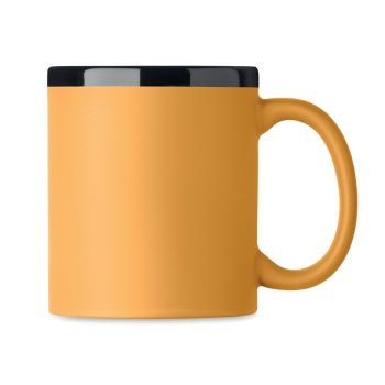 RUBY Keramický hrnek na laser 300ml Žlutá