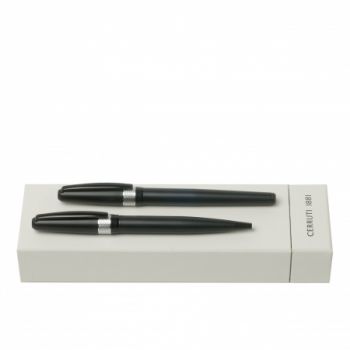 Set Canal Black (ballpoint pen & rollerball pen)