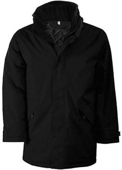 QUILTED PARKA Black L