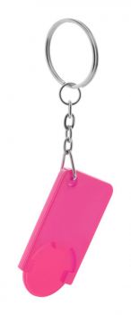 Beka prívesok na kľúče so žetónom pink