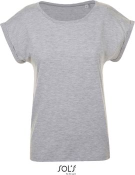 SOL'S | Lehké dámské tričko grey melange S
