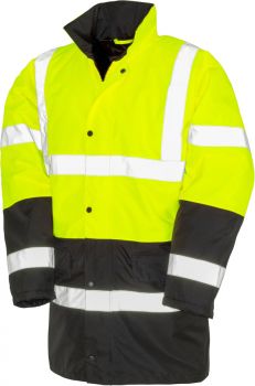 Result | Bezpečnostní parka fluorescent yellow/black XL