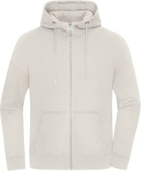 Daiber | Oversize mikina s kapucí z bio bavlny sandstone M