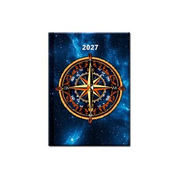 Praktik denný diár A6 KOMPAS 2027
