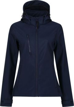 Regatta | Dámská 3vrstvá softshell bunda s kapucí "Venturer" navy/navy 12_M