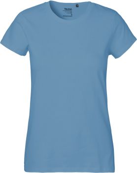 Neutral | Dámské tričko z těžké bio bavlny dusty indigo L