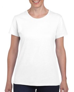 HEAVY COTTON™  LADIES' T-SHIRT White L