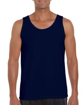 SOFTSTYLE® ADULT TANK TOP Navy XL