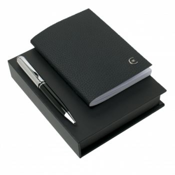 Set CERRUTI 1881 Black (ballpoint pen & note pad A6)