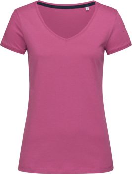 Stedman | Dámské tričko s výstřihem do V cupcake pink L