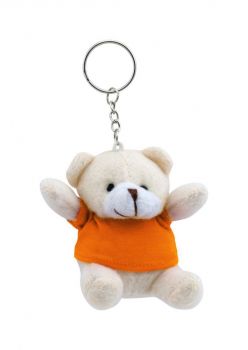 Teddy prívesok na kľúče orange