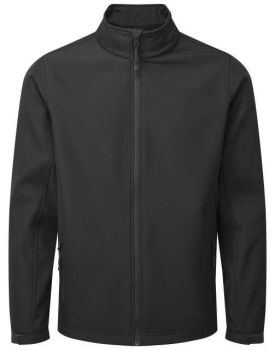 MEN’S WINDCHECKER® PRINTABLE & RECYCLED SOFTSHELL JACKET Black S