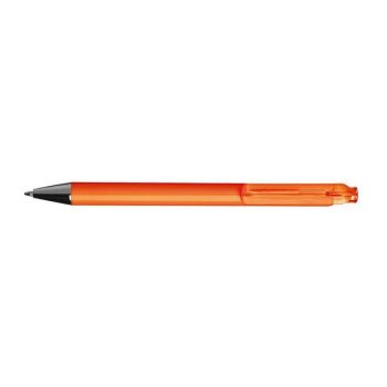 Plastové guľôčkové pero oranžová