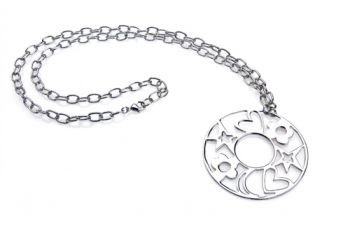 Astra necklace silver