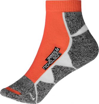 James & Nicholson | Sportovní teniskové ponožky bright orange/white 42-44