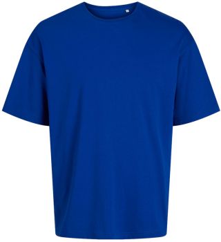 Jack & Jones | Těžké oversize unisex tričko surf the web blue L
