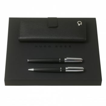 Set HUGO BOSS (ballpoint pen, rollerball pen & case)