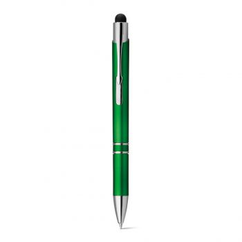 THEIA. Guľôčkové pero s podsvieteným logom Zelená