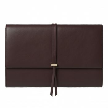 Clutch bag Lien Bordeaux