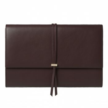 Clutch bag Lien Bordeaux