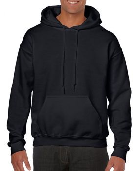 HEAVY BLEND™ ADULT HOODED SWEATSHIRT Black L