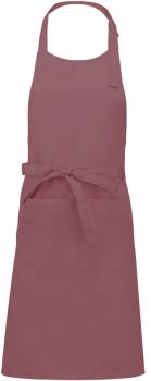 Kariban | Zástěra s laclem "Sommelier" marsala onesize