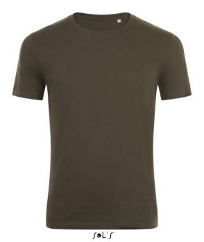 SOL'S MARVIN MEN'S ROUND-NECK FITTED T-SHIRT Army S
