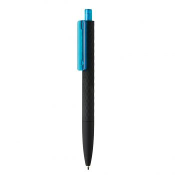 Černé pero X3 Smooth touch modrá, čierna