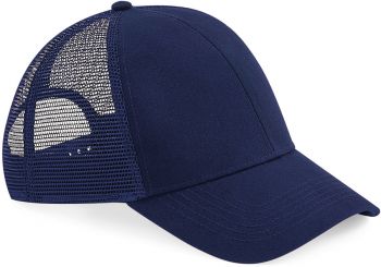 Beechfield | 6 panelová kšiltovka Bio Trucker oxford navy onesize