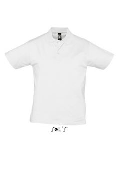 SOL'S PRESCOTT MEN - POLO SHIRT White L