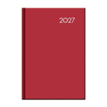 Týždenný diár A5 FALCON červený 2027