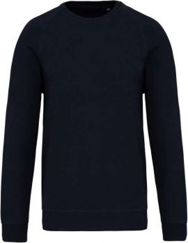 ORGANIC PIQUÉ SWEATSHIRT Navy 3XL