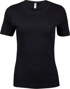 Tee Jays | Dámské tričko Interlock black S