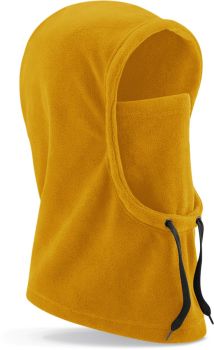 Beechfield | Fleecová kukla "Recycled" mustard onesize