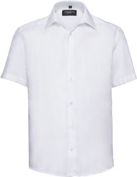 Russell | Nežehlivá košile s krátkým rukávem white L