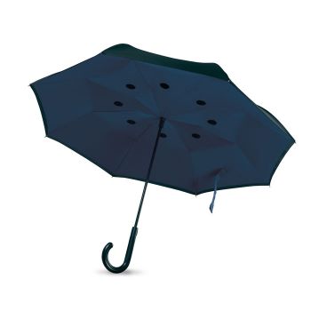 DUNDEE Oboustranný deštník blue