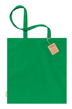 Klimbou bavlnená nákupná taška green