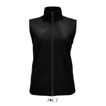 SOL'S RACE BW WOMEN - SOFTSHELL BODYWARMER Black M