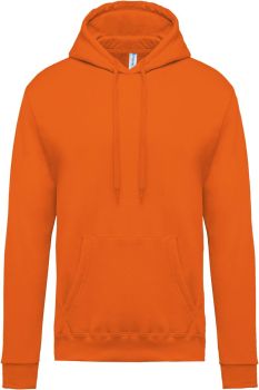 Kariban | Pánská mikina s kapucí orange 3XL