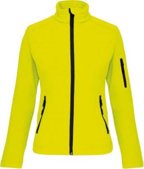 LADIES' SOFTSHELL JACKET Fluorescent Yellow M