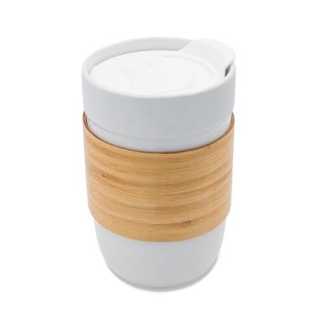 SKIVE keramický hrnek 500 ml, bílá