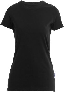 HRM | Dámské luxusní tričko s kulatým výstřihem black L