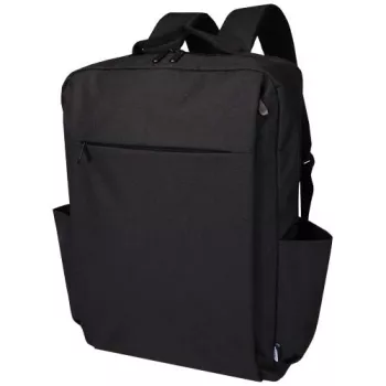 GRS recyklovaný batoh na notebook velikosti 15″ (38 cm), 15 l Libra Žíhaná antracitová