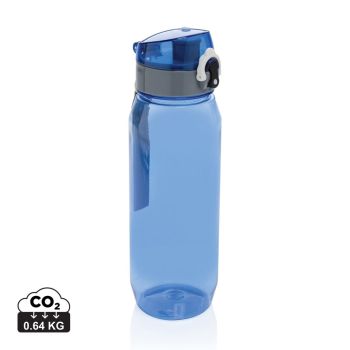 Uzamykateľná fľaša na vodu Yide 800ml RCS RPET modrá