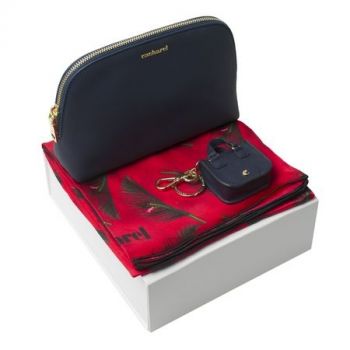 Set Victoire (key ring, silk scarf & cosmetic bag)