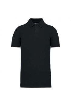 MEN'S ORGANIC 180 PIQUÉ POLO SHIRT Black L